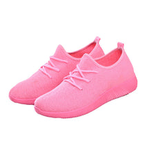 Load image into Gallery viewer, Women Sport Running Casual Lace Up Shoes Coconut Sports Shoes Student Flat Shoes