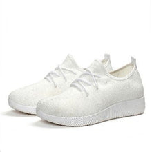 Load image into Gallery viewer, Women Sport Running Casual Lace Up Shoes Coconut Sports Shoes Student Flat Shoes