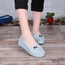Load image into Gallery viewer, Summer Fashion Women Flats Comfortable Shoes Cut-Outs Flat Casual Shoes