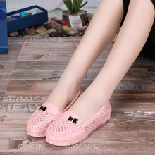 Load image into Gallery viewer, Summer Fashion Women Flats Comfortable Shoes Cut-Outs Flat Casual Shoes