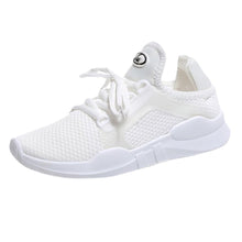 Load image into Gallery viewer, Women's Fashion Casual Solid Lace-up Breathable Sneakers Sport Running Shoes