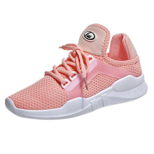 Load image into Gallery viewer, Women's Fashion Casual Solid Lace-up Breathable Sneakers Sport Running Shoes